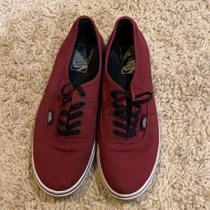 maroon VANS